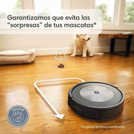 ¡Regalito de tu mascota! Tu Roomba Combo® J5 lo esquivara.