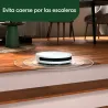 iRobot Roomba Combo® Essential Blanco, no se cae por las escaleras.